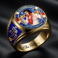 Elvis Presley 3D Engraved Ring – HOATT18260