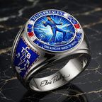 Elvis Presley 3D Engraved Ring – HOATT18850