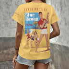 Elvis Presley 3D Women's V-Neck T-Shirt – HOATT18258
