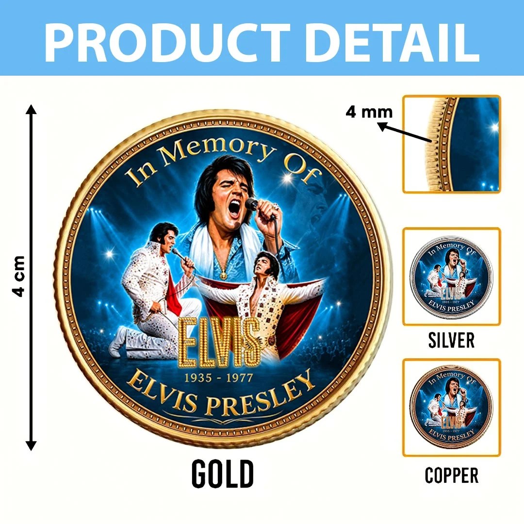Elvis Presley Commemorative Coin – HOATT21557