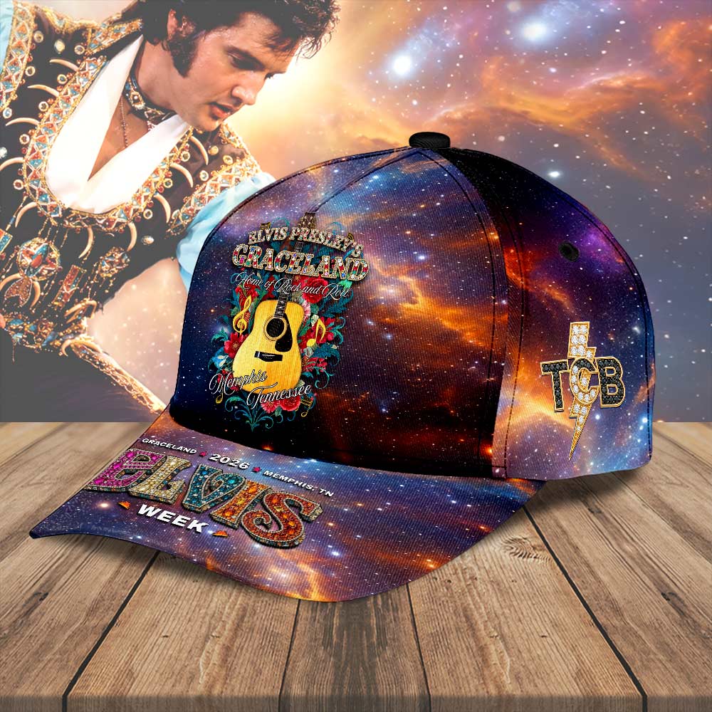Elvis Presley Elvis Week 2026 Classic Cap – HOATT19852