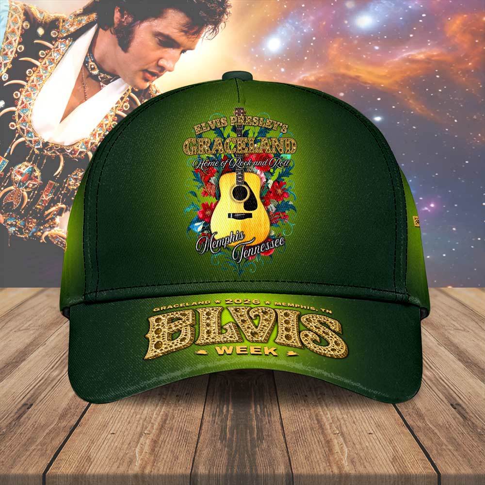 Elvis Presley Elvis Week 2026 Classic Cap – HOATT20005