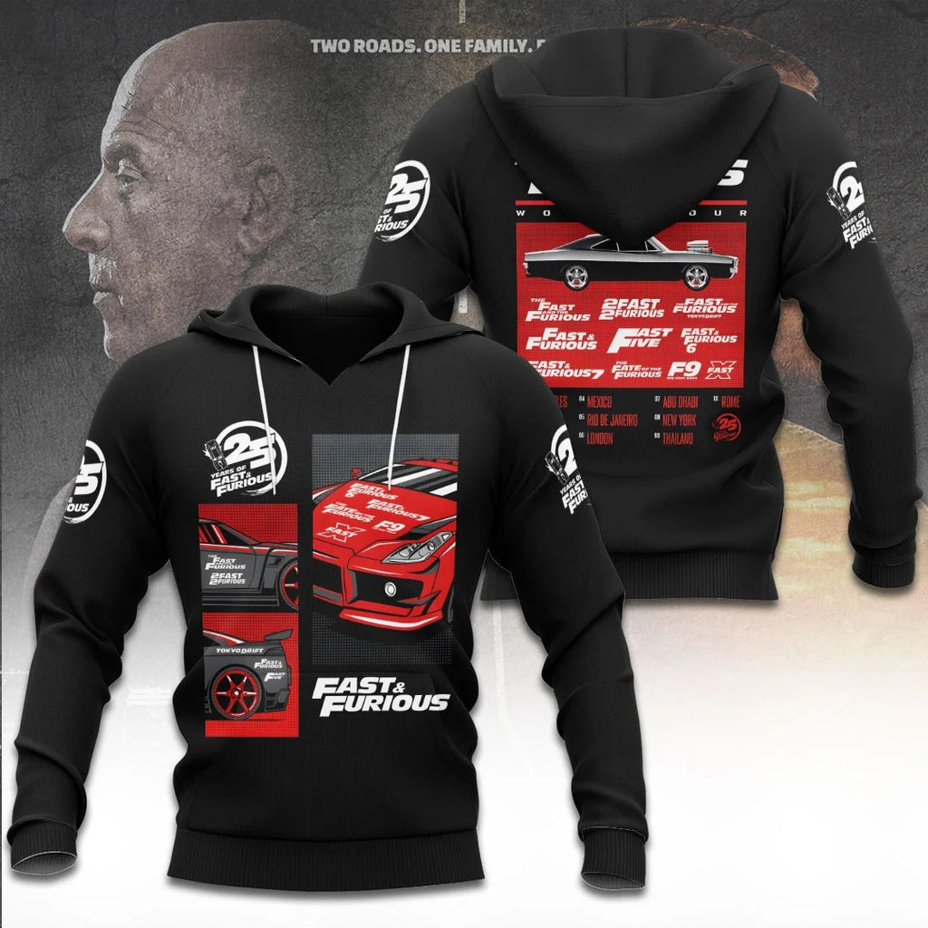 Fast & Furious 25th Anniversary 3D Apparel – TANTN25146