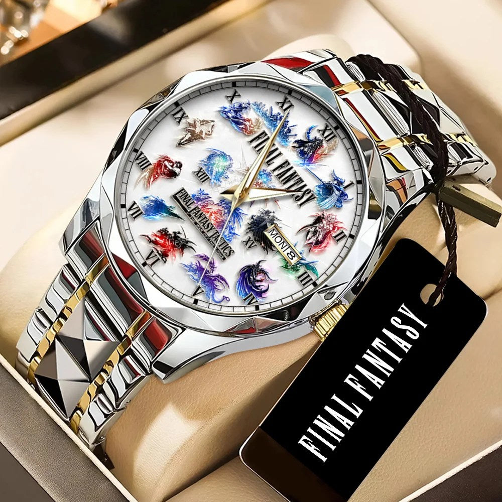 Final Fantasy Alloy Luxury Quartz Watch – GNE8687