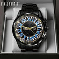 Final Fantasy Black Stainless Steel Watch – GNE8765