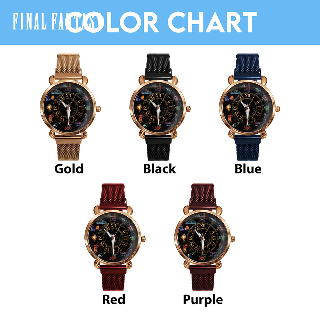 Final Fantasy Mesh Strap Quartz Watch – GNE7015
