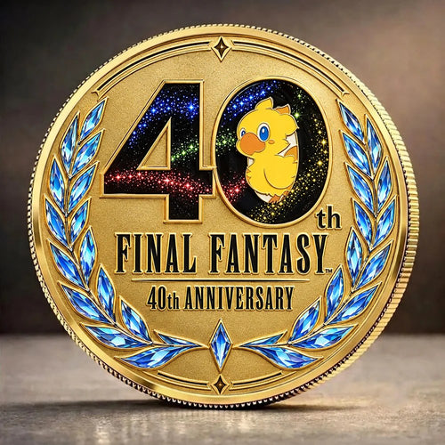 Final Fantasy 40th Anniversary Commemorative Coin – GNE8532