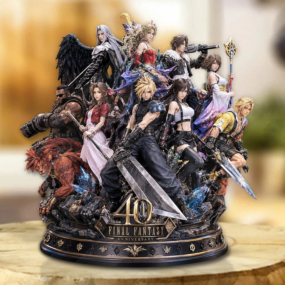 Final Fantasy 40th Anniversary Custom Shape Acrylic Plaque – GNE8626