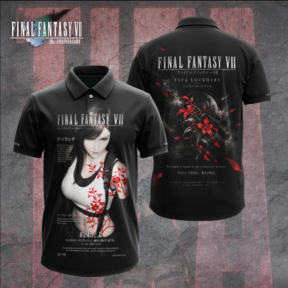 Final Fantasy VII x Tifa Lockhart 30th Anniversary 3D Apparel – GNE9006