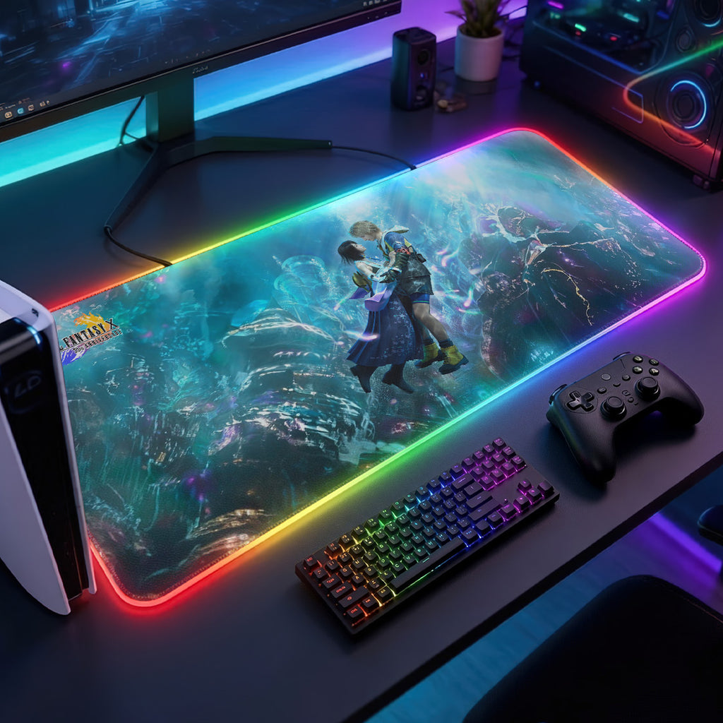 Final Fantasy X 25th Anniversary Custom Gaming Desk Mat – GNE7419