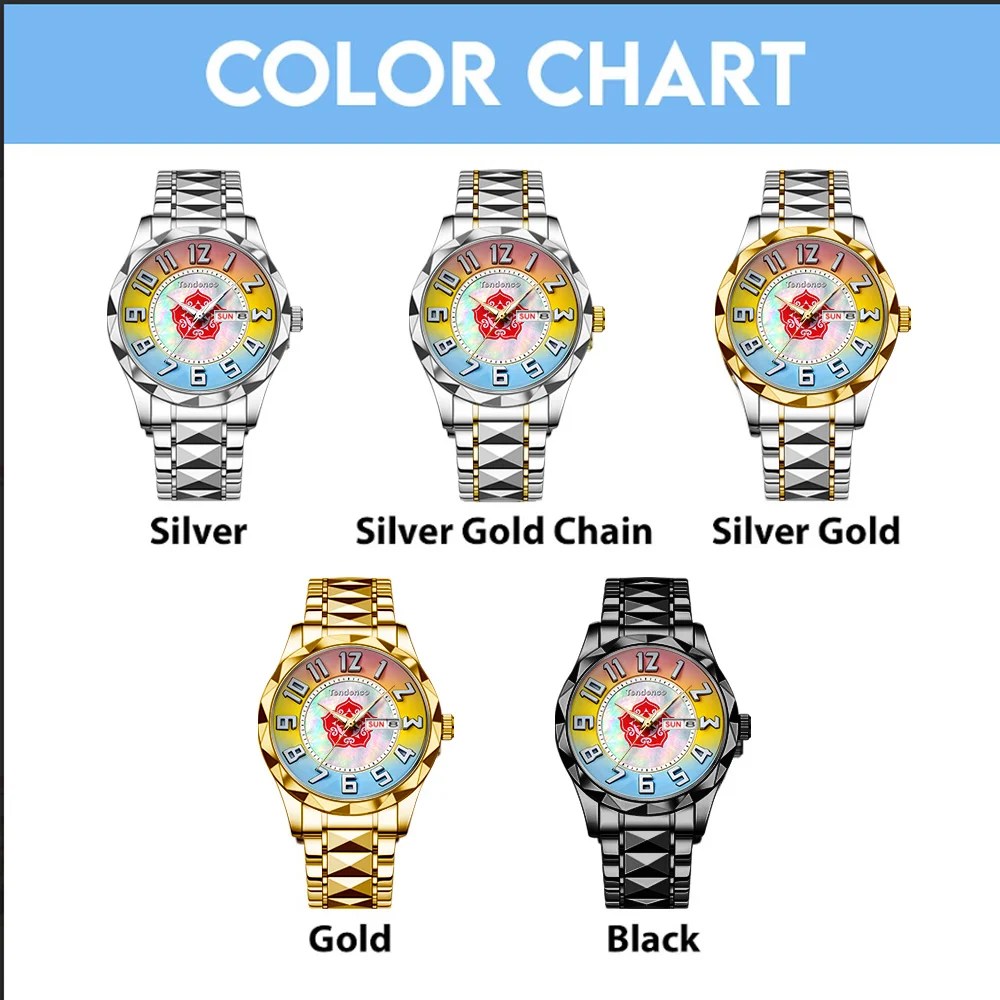 Final Fantasy X x Yuna 25th Anniversary Alloy Luxury Quartz Watch – GNE9166