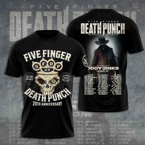 Five Finger Death Punch Tour 2026 3D Apparel – TANTN20302