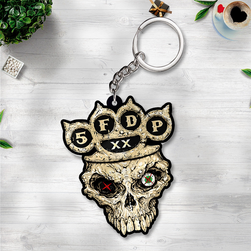 Five Finger Death Punch Tour 2026 Custom Shape 2-sided Keychain – GNE4860