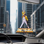 Freddie Mercury Custom shape 2-sided Acrylic Car Ornament – HOATT15255
