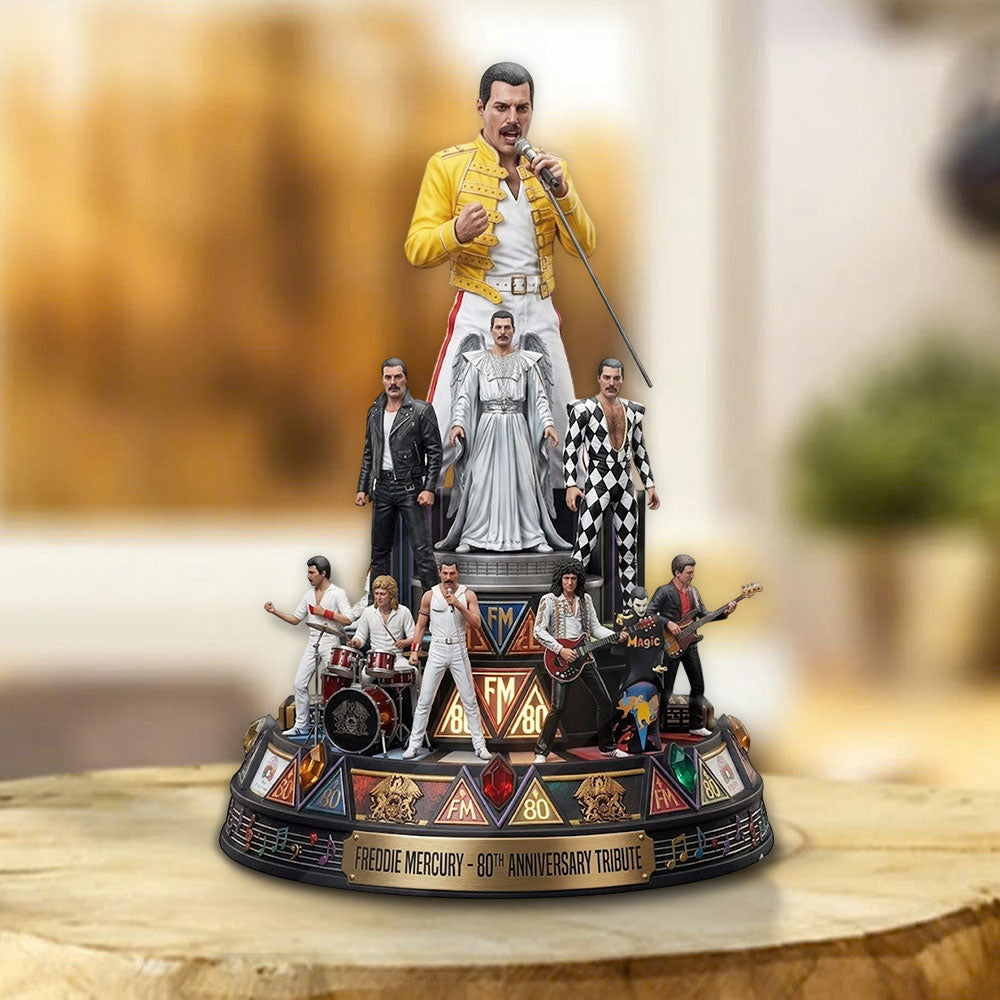 Freddie Mercury 80th Anniversary 2026 Custom Shape Acrylic Plaque – TMTHU5530