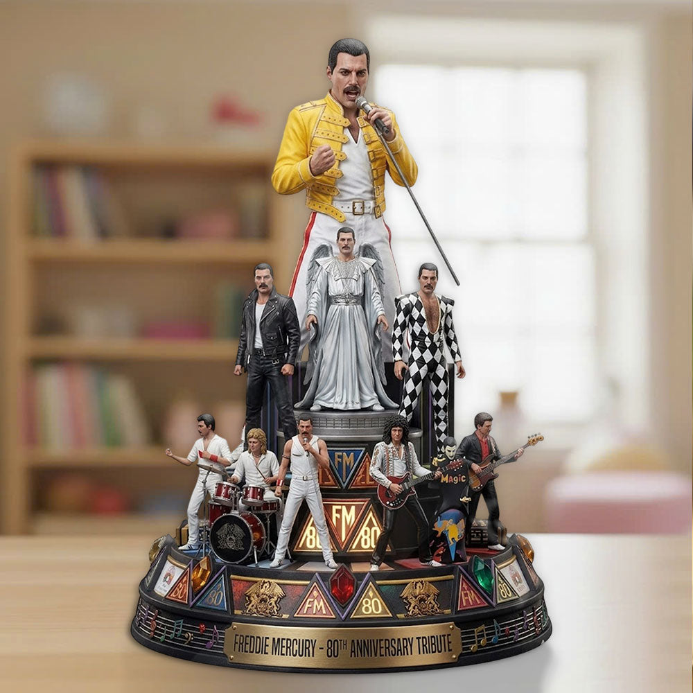 Freddie Mercury 80th Anniversary 2026 Custom Shape Acrylic Plaque – TMTHU5530