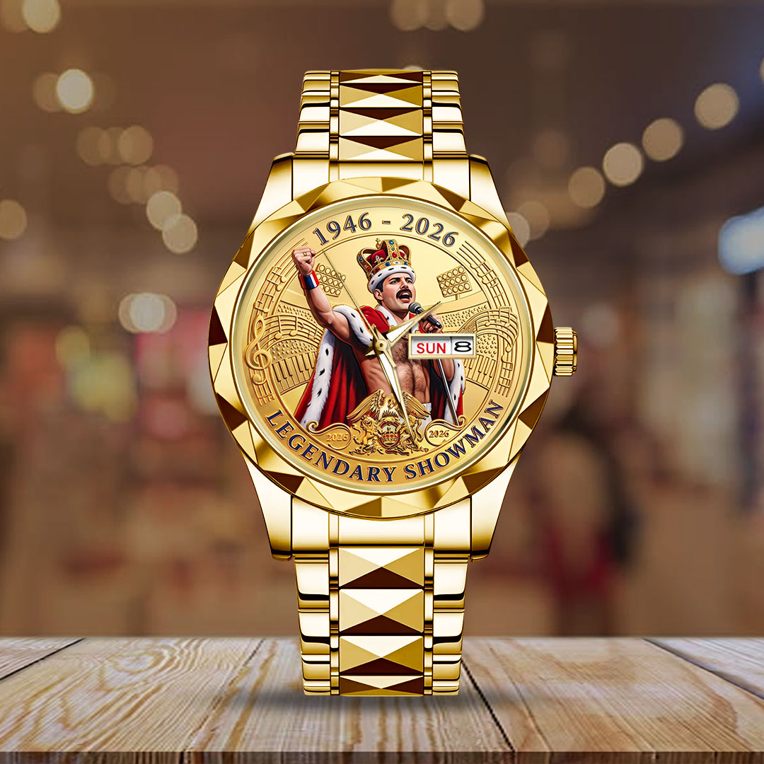 Freddie Mercury 80th Anniversary 2026 Alloy Luxury Quartz Watch – TMTHU5401