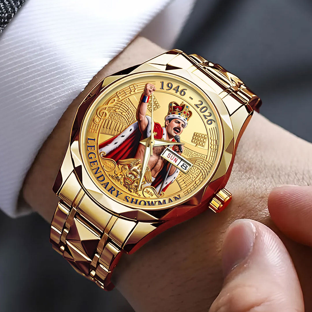 Freddie Mercury 80th Anniversary 2026 Alloy Luxury Quartz Watch – TMTHU5401