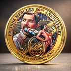 Freddie Mercury 80th Anniversary 2026 Commemorative Coin – TMTHU5329