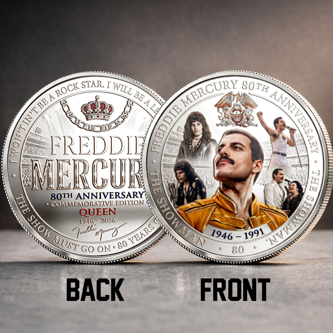 Freddie Mercury 80th Anniversary Commemorative Coin – TMTHU6116
