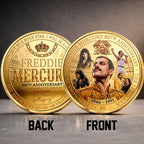 Freddie Mercury 80th Anniversary Commemorative Coin – TMTHU6116