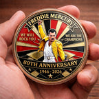Freddie Mercury 80th Anniversary Commemorative Coin – MAITM15136