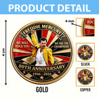 Freddie Mercury 80th Anniversary Commemorative Coin – MAITM15136