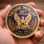 Freddie Mercury 80th Anniversary Commemorative Coin – TMTHU5929