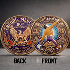 Freddie Mercury 80th Anniversary Commemorative Coin – TMTHU5929