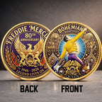 Freddie Mercury 80th Anniversary Commemorative Coin – TMTHU5929
