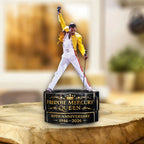 Freddie Mercury 80th Anniversary Custom Shape Acrylic Plaque – MAITM14956