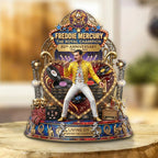 Freddie Mercury 80th Anniversary Custom Shape Acrylic Plaque – TMTHU5436