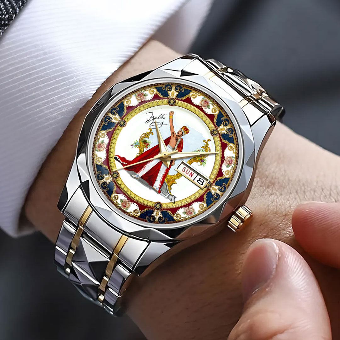 Freddie Mercury 80th Anniversary Alloy Luxury Quartz Watch – HOATT15261