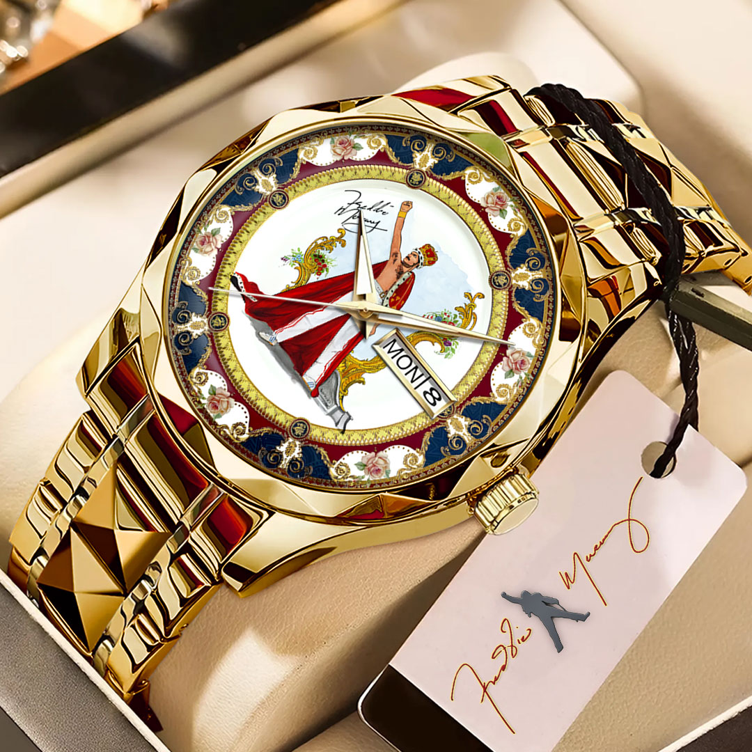 Freddie Mercury 80th Anniversary Alloy Luxury Quartz Watch – HOATT15261