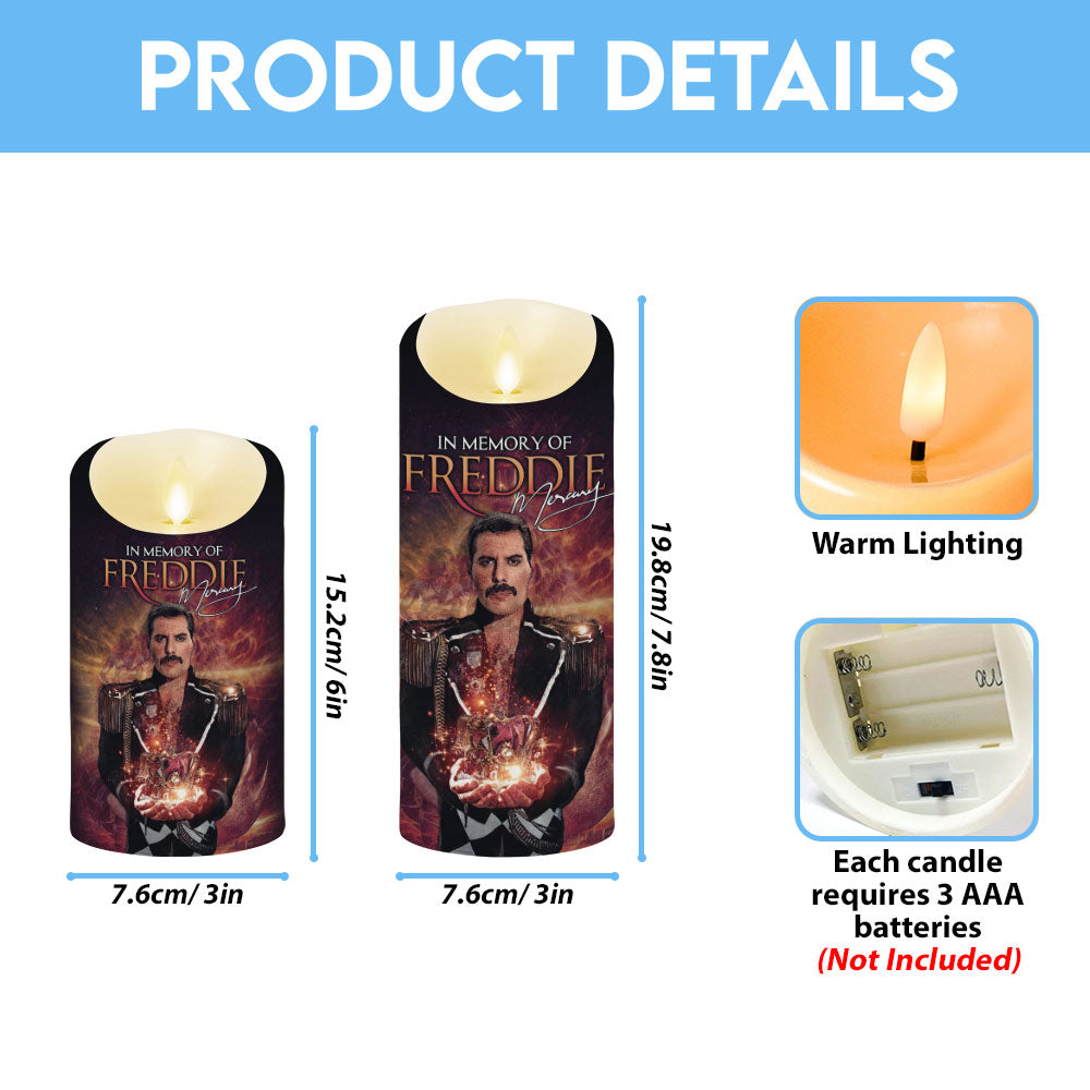 Freddie Mercury Led Candle – MAITM 8755