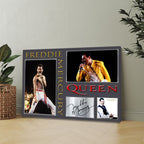 Freddie Mercury Rectangle Canvas With Inner Frame – MAITM9593