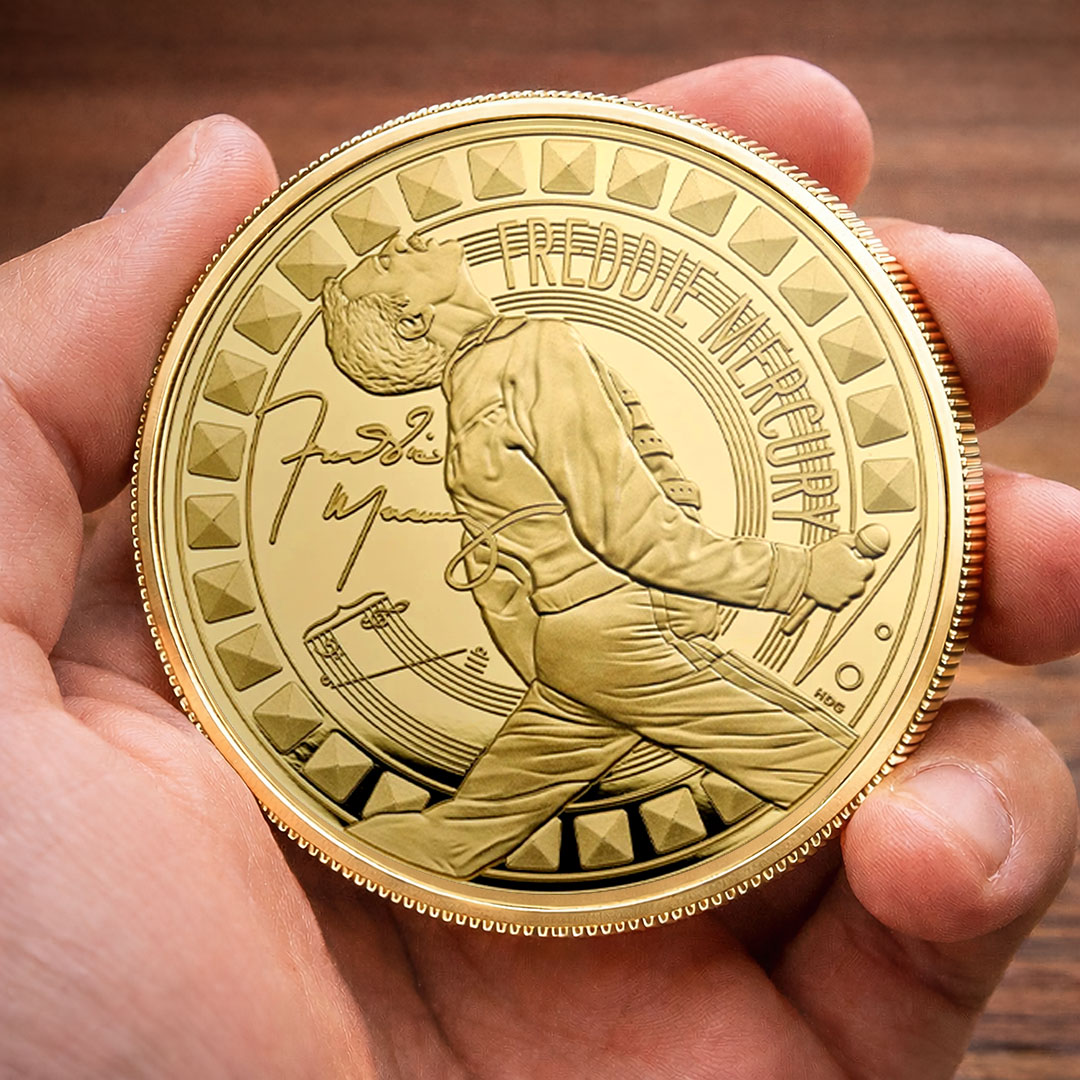 Freddie Mercury Commemorative Coin – MAITM15095