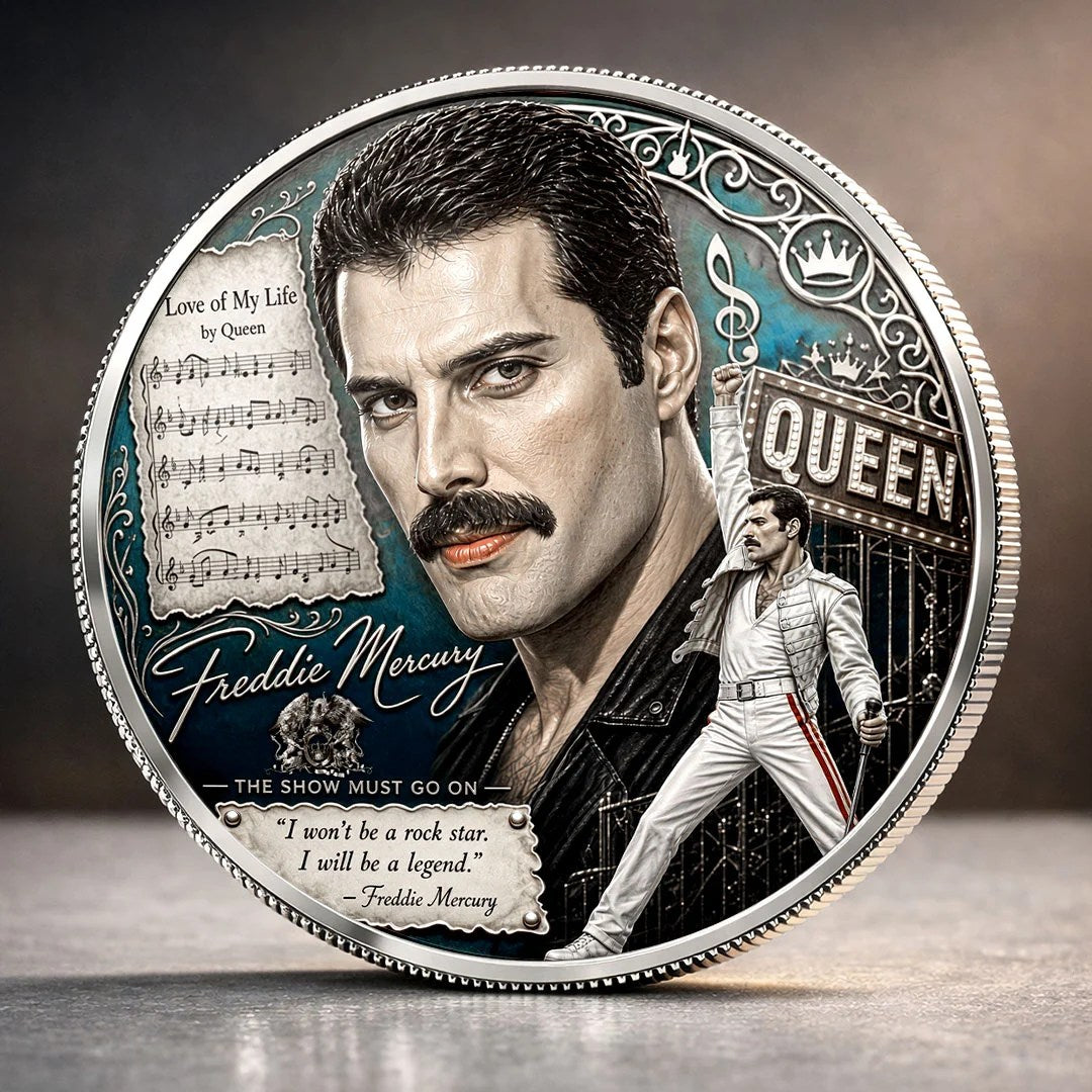 Freddie Mercury Commemorative Coin – MAITM15346