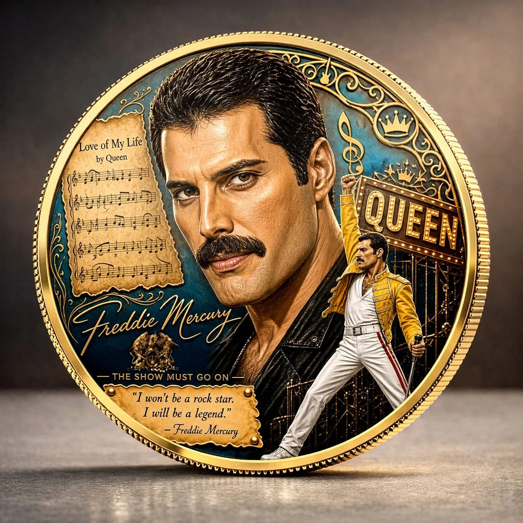 Freddie Mercury Commemorative Coin – MAITM15346