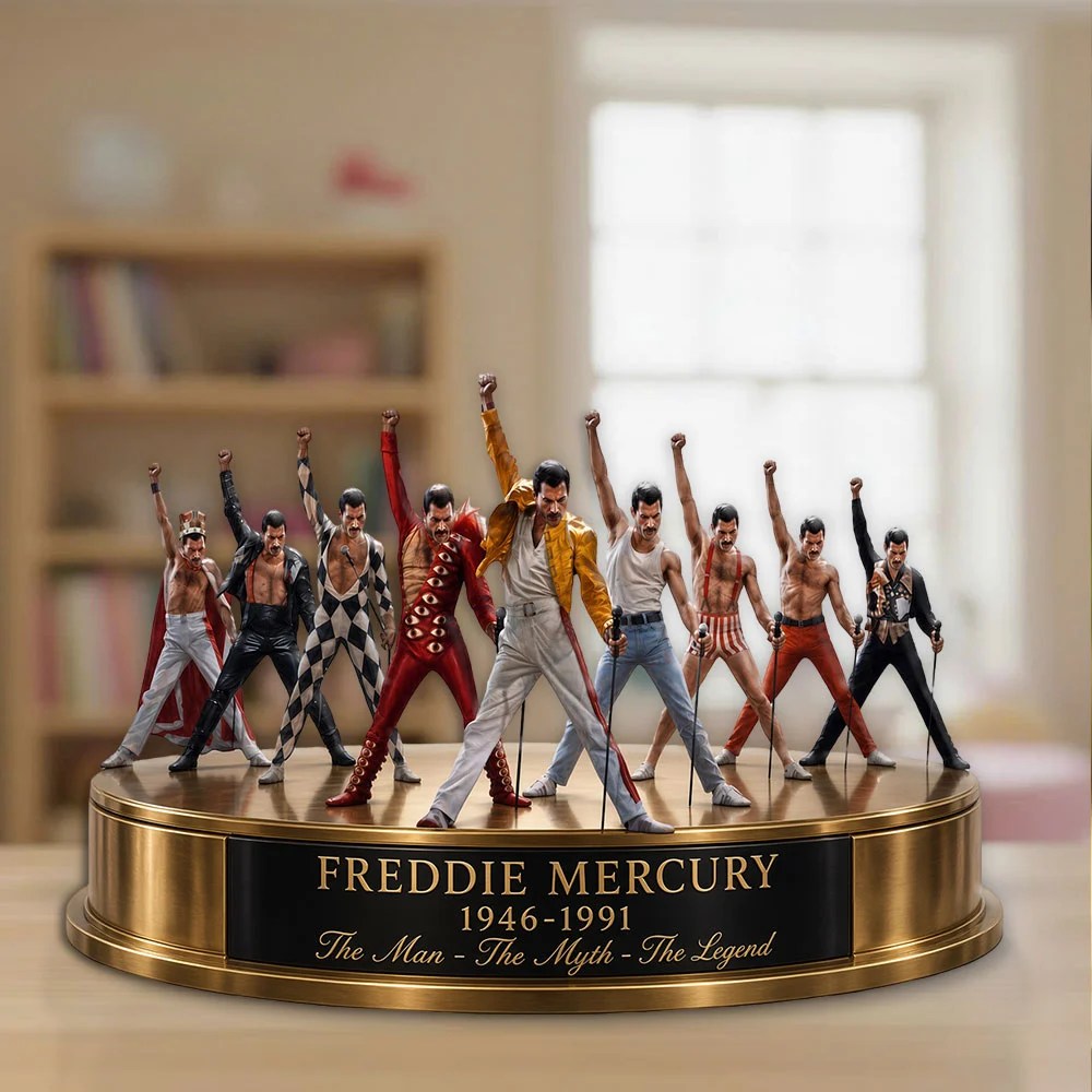Freddie Mercury Custom Shape Acrylic Plaque – MAITM15359