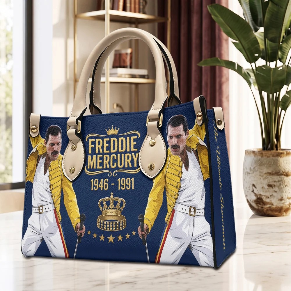 Freddie Mercury Leather HandBag – TMTHU9905