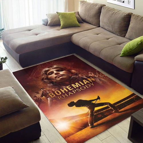 Freddie Mercury Rectangular Rug – TMTHU6698