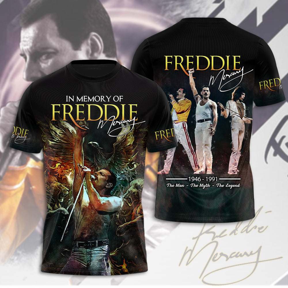 Freddie Mercury 3D Apparel – MAITM 7736