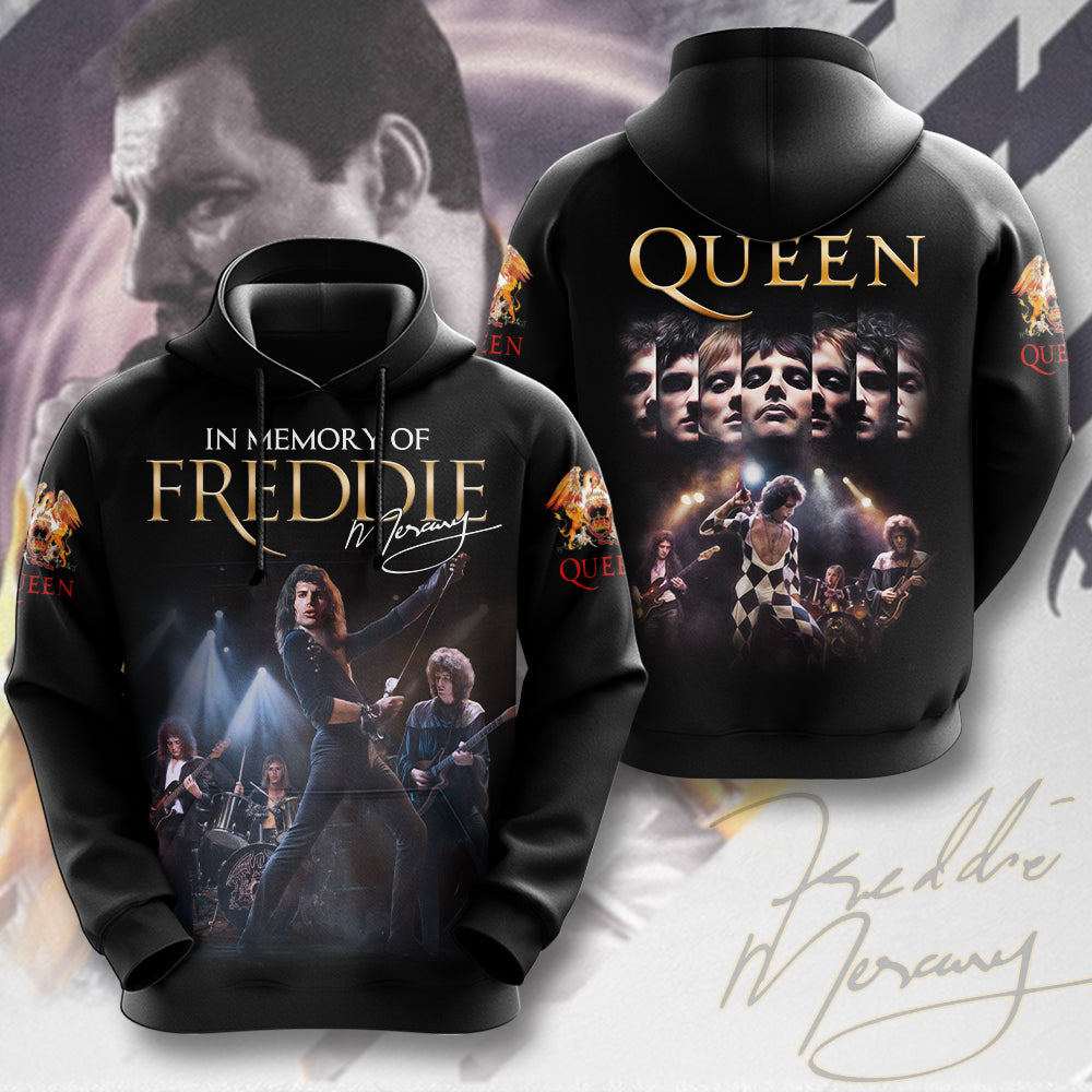 Freddie Mercury x Queen Band 3D Apparel – MAITM14332