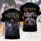 Freddie Mercury x Queen Band 3D Apparel – MAITM14332