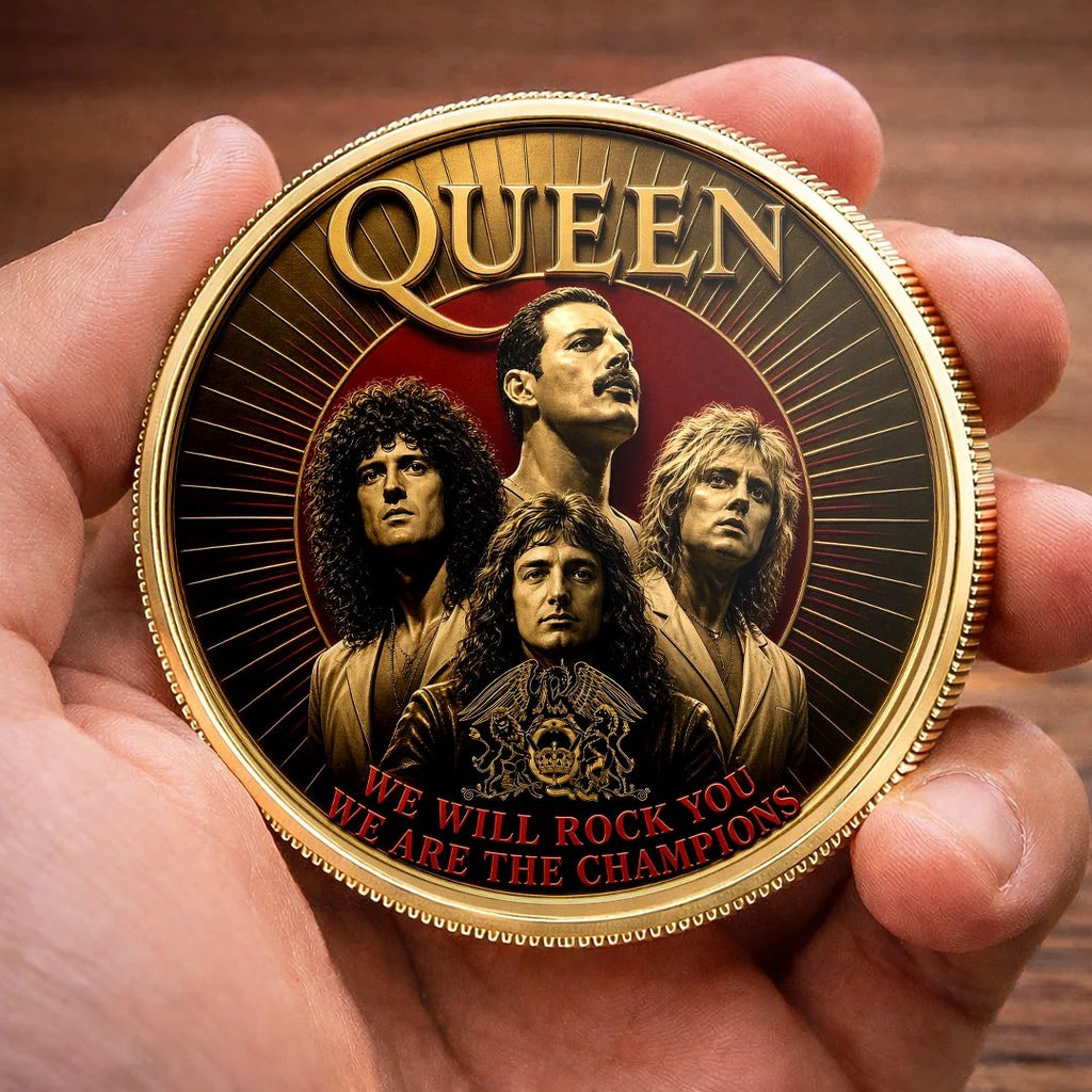 Freddie Mercury x Queen Band Commemorative Coin – MAITM15347