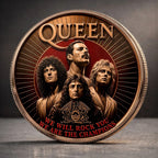 Freddie Mercury x Queen Band Commemorative Coin – MAITM15347