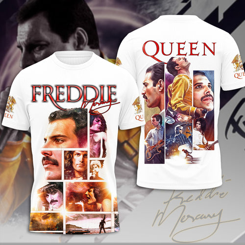 Freddie Mercury x Queen Band 3D Apparel – MAITM14128