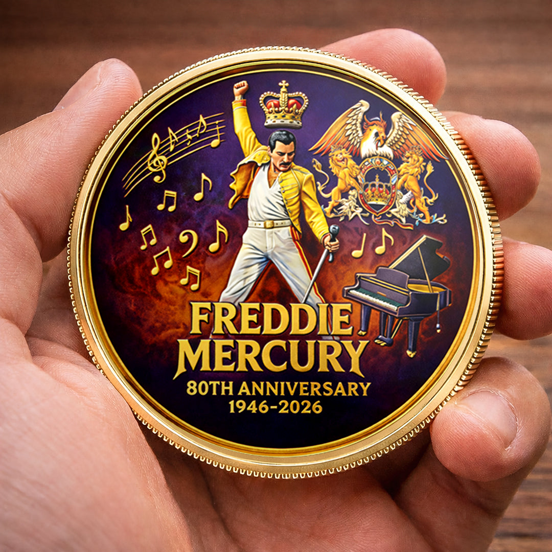 Freddie Mercury Commemorative Coin – HOATT16599