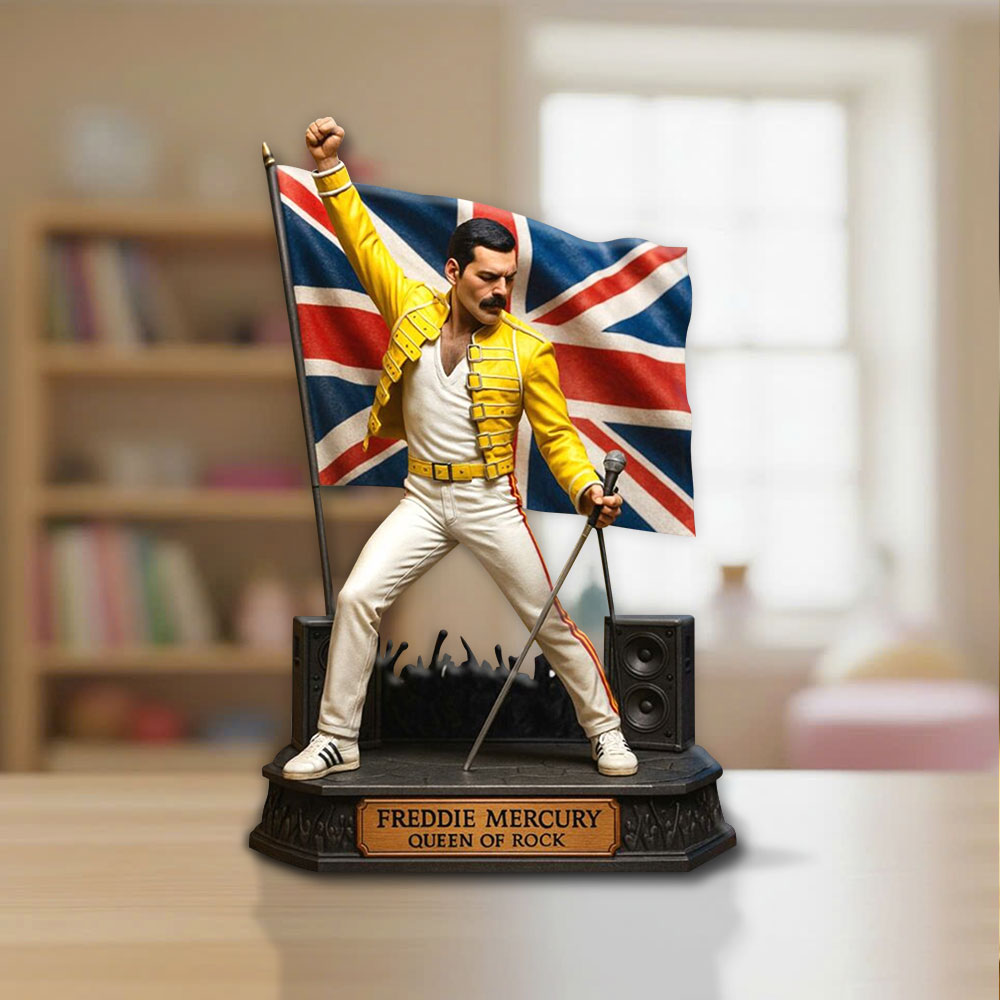 Freddie Mercury Custom Shape Acrylic Plaque – MAITM14938